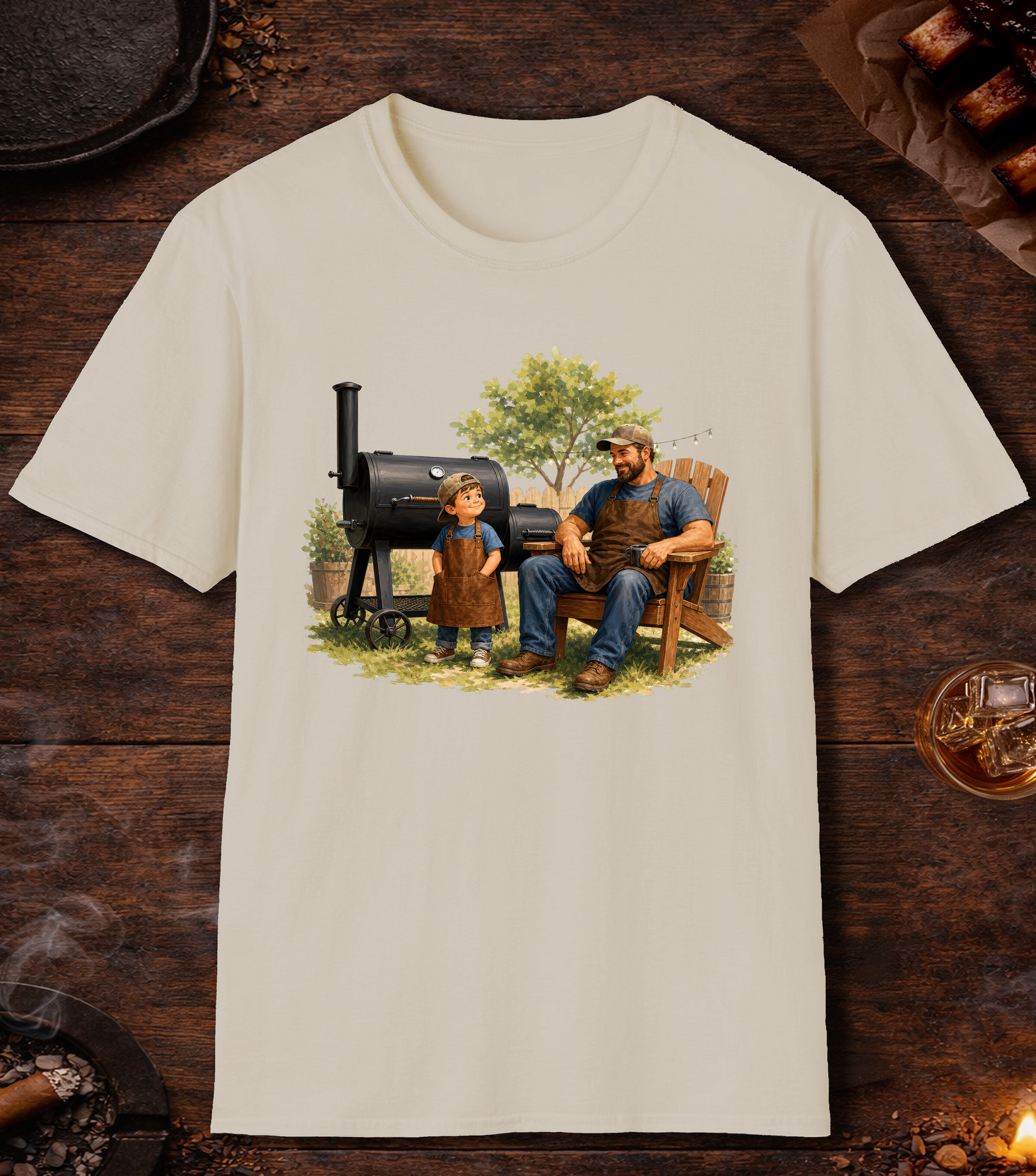 Pitmaster Apprentice T-Shirt - Sand