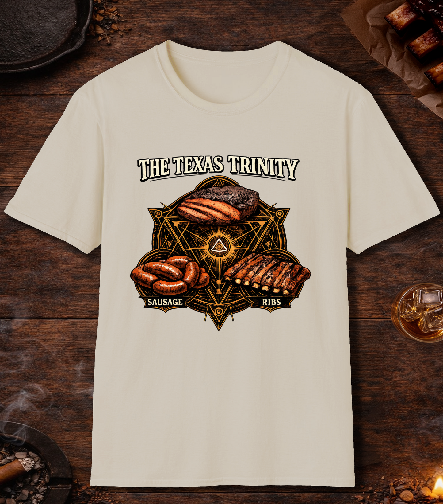 Texas Trinity T-Shirt - Sand