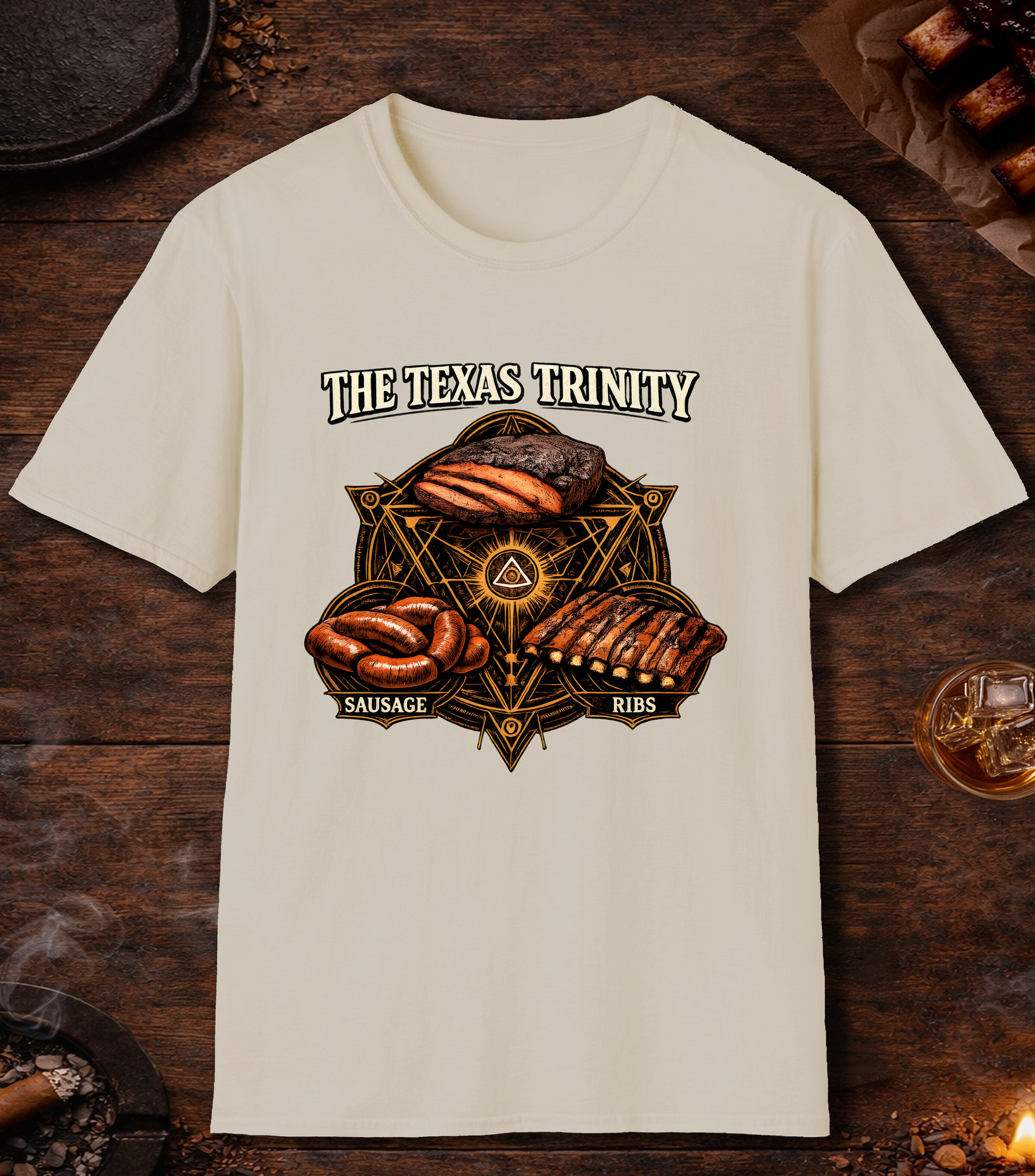 Texas Trinity T-Shirt - Sand