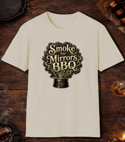 Smoke and Mirrors BBQ T-Shirt - Sand