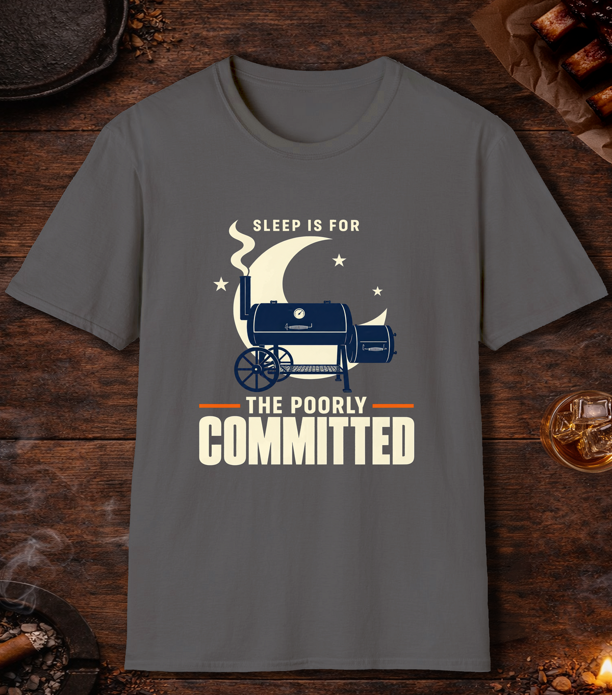 Sleep Poorly Committed - Charcoal
