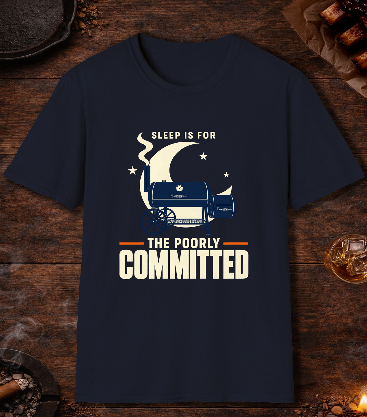 Sleep Poorly Committed - Navy