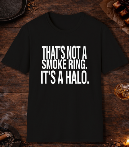 Smoke Ring Halo T-Shirt - Black