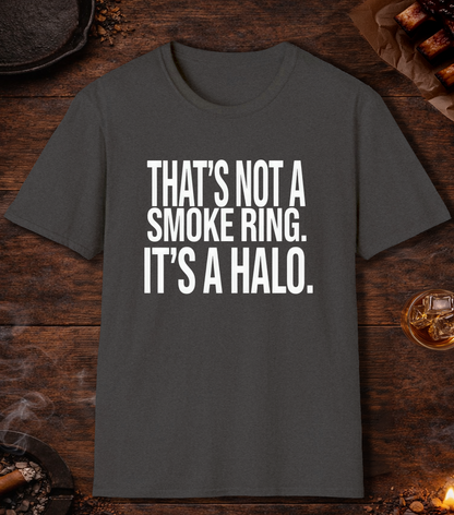 Smoke Ring Halo T-Shirt - Dark Heather