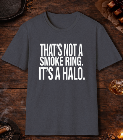 Smoke Ring Halo T-Shirt - Heather Navy