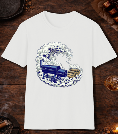 Smoke Wave T-Shirt - White