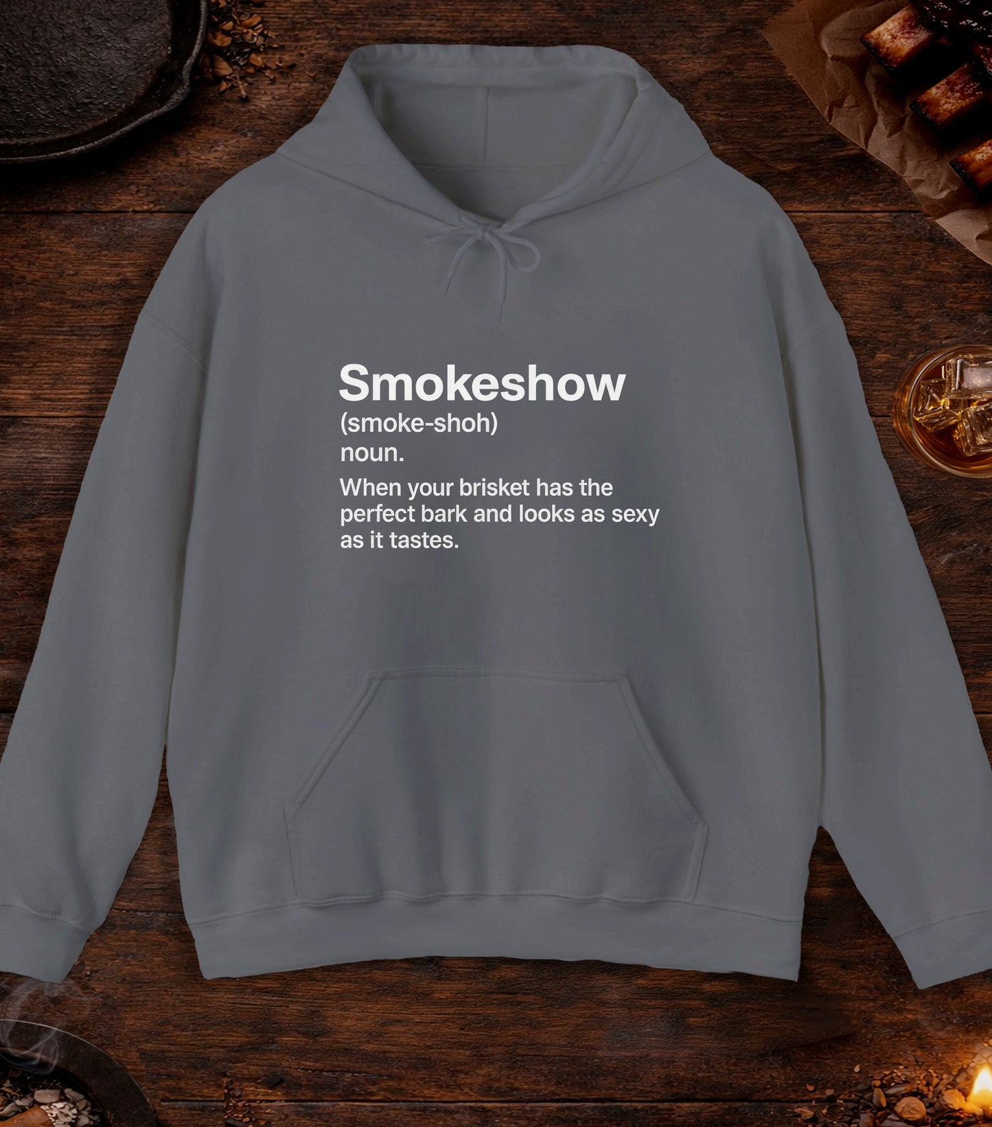 Smokeshow Hoodie - Charcoal