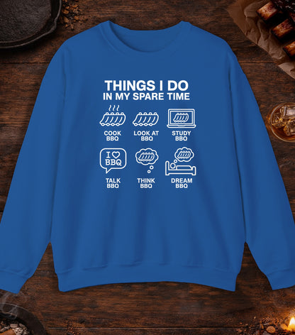 Spare Time Crewneck - Royal