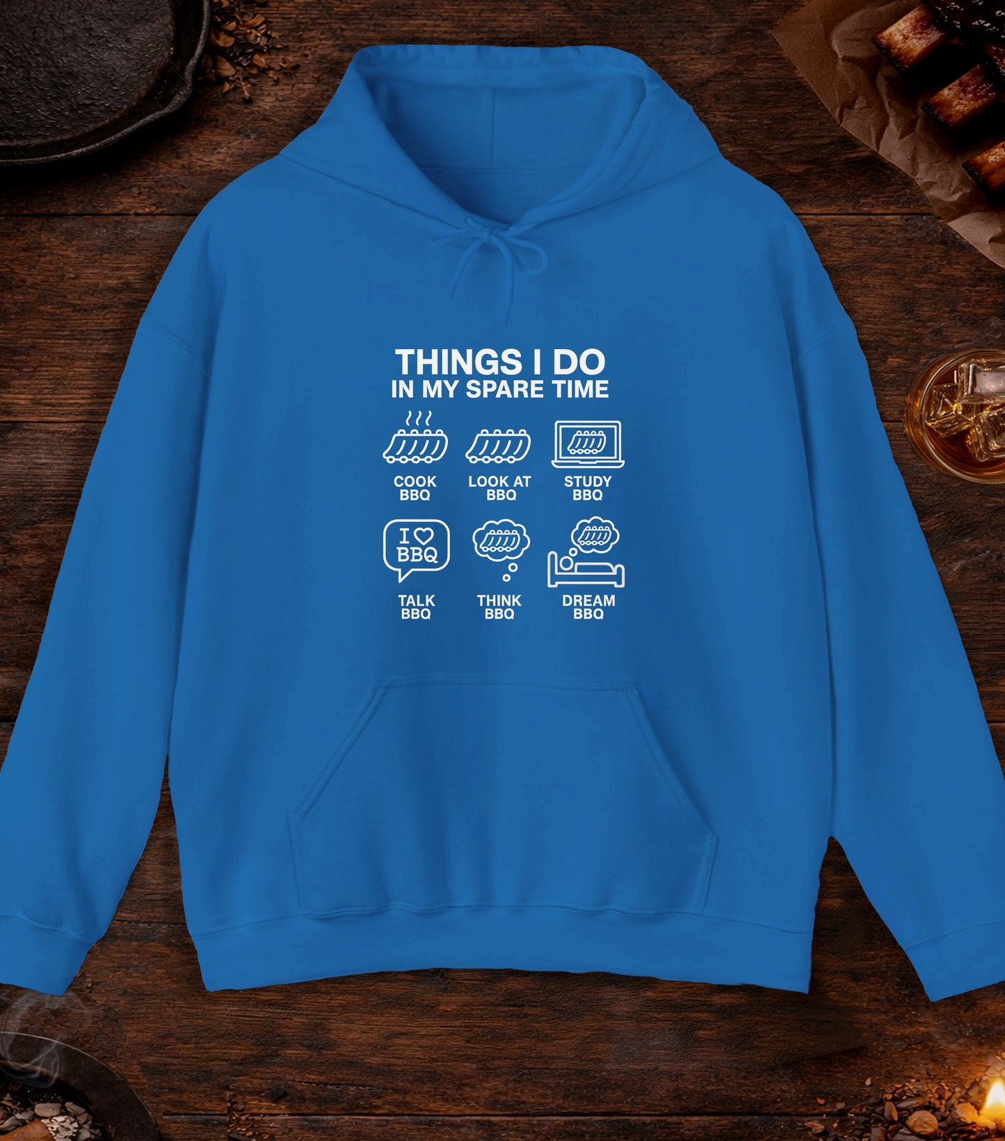 Spare Time Hoodie - Royal