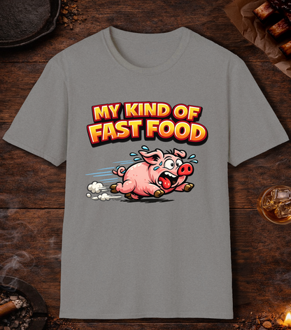 My Kind Of Fast Food T-Shirt - Sport Grey