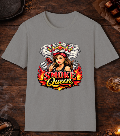 Smoke Queen T-Shirt - Sport Grey