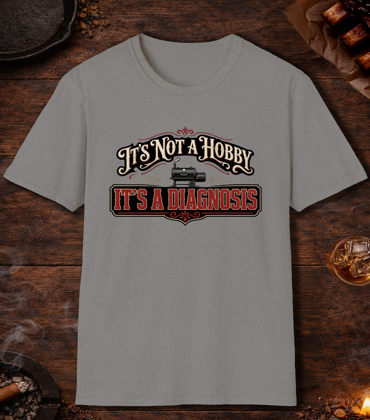 Not a Hobby T-Shirt - Sport Grey