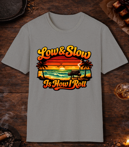 Low And Slow Is How I Roll T-Shirt - Sport Grey