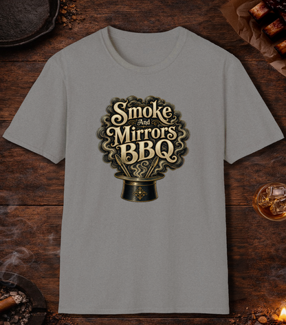 Smoke and Mirrors BBQ T-Shirt - Sport Grey