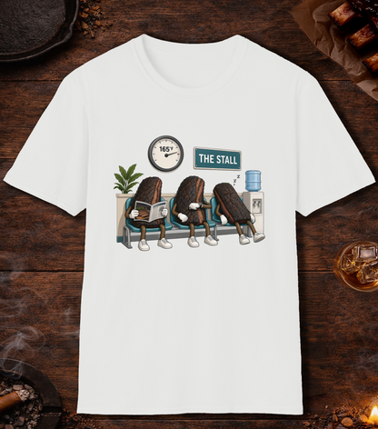 Stall Waiting Room T-Shirt - White