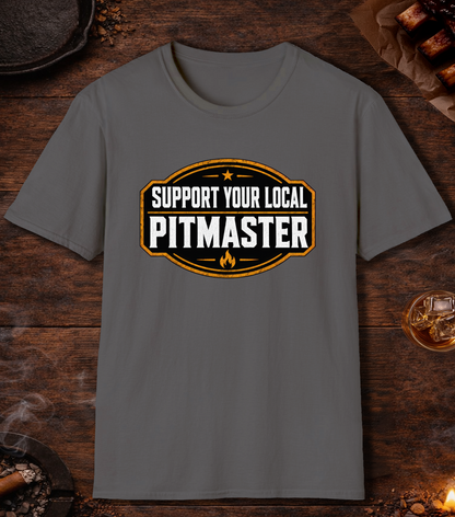 Support Your Pitmaster T-Shirt - Charcoal