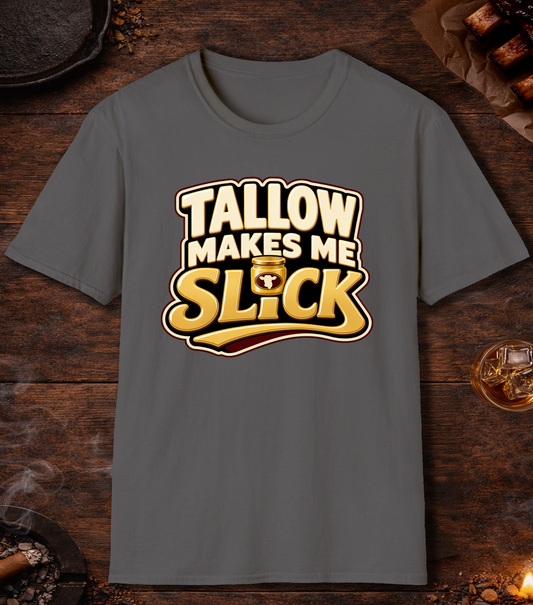 Tallow Slick T-Shirt - Charcoal