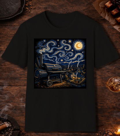 Smokey Night T-Shirt - Black