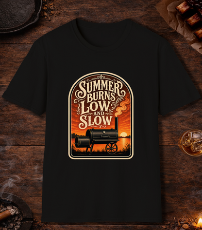 Summer Burns Low Slow T-Shirt - Black