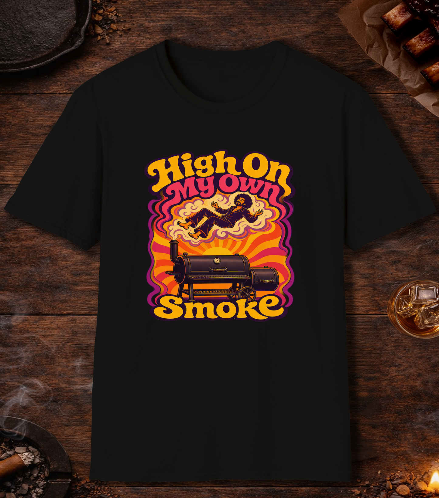 High On My Own Smoke - Black