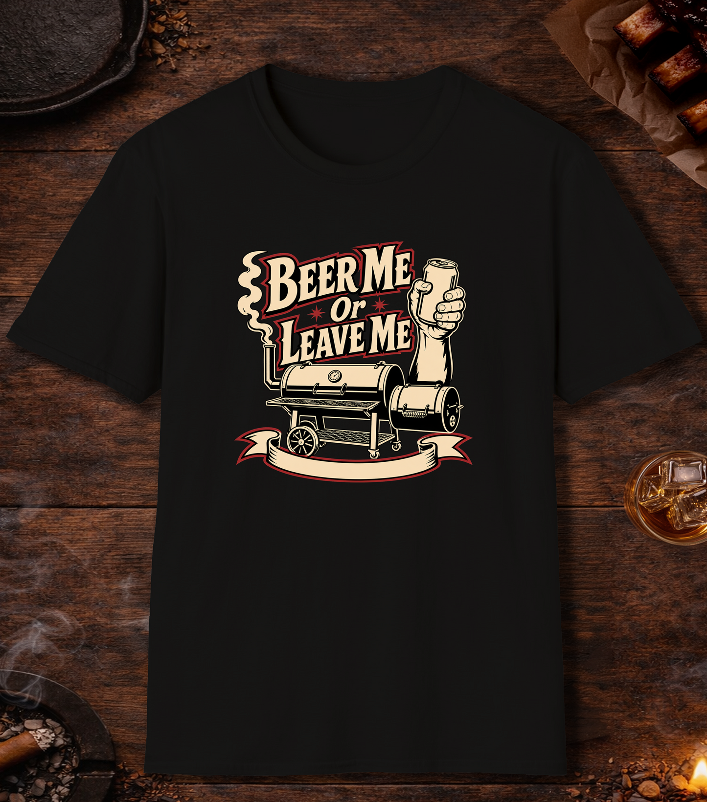 Beer Me Or Leave Me - Black