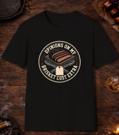 Opinions Cost Extra T-Shirt - Black