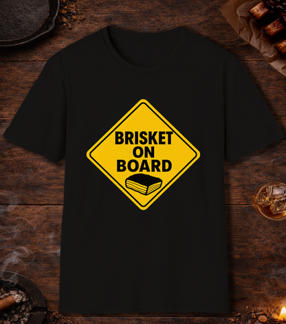 Brisket on Board T-Shirt - Black