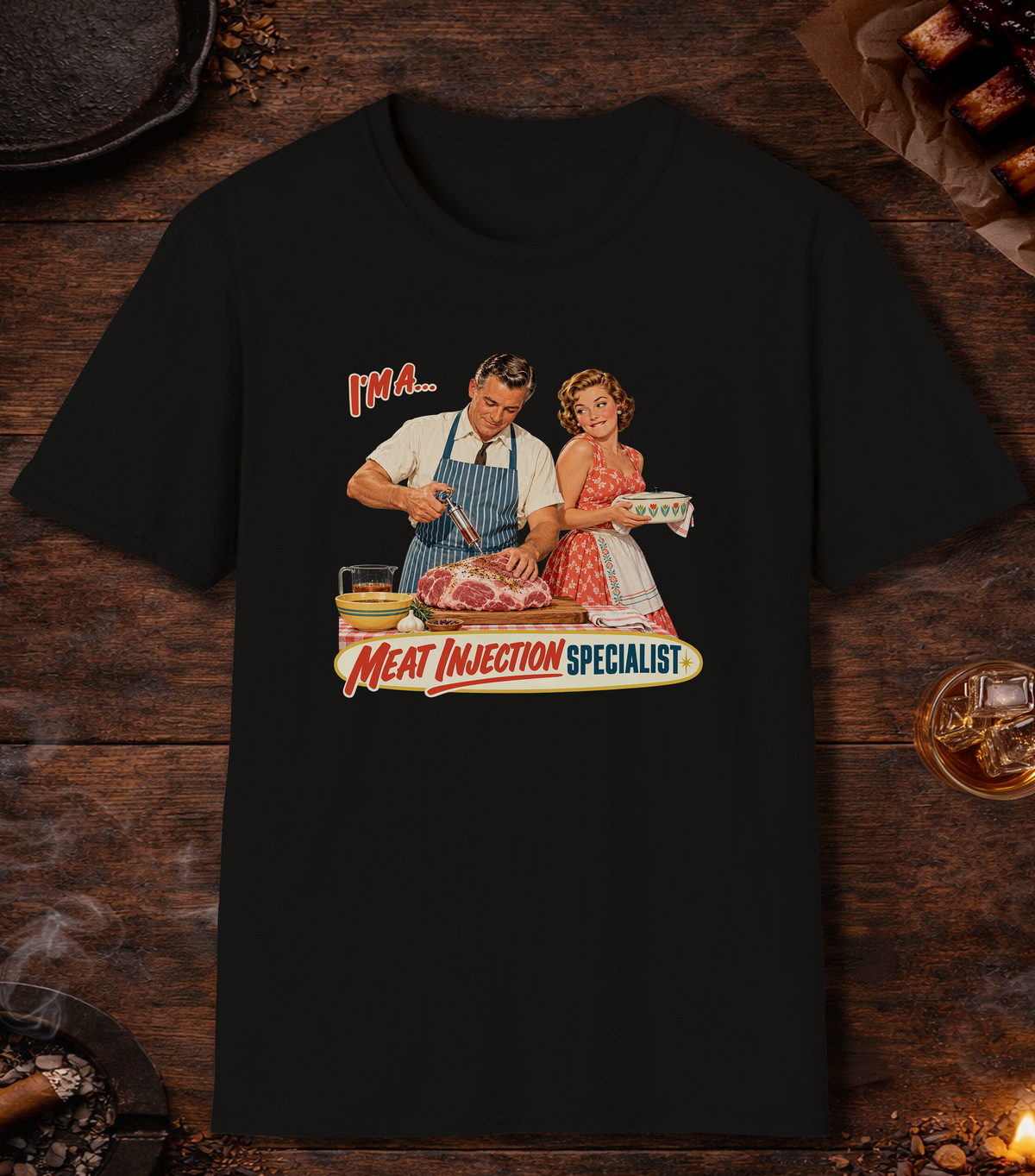 Meat Injection T-Shirt - Black