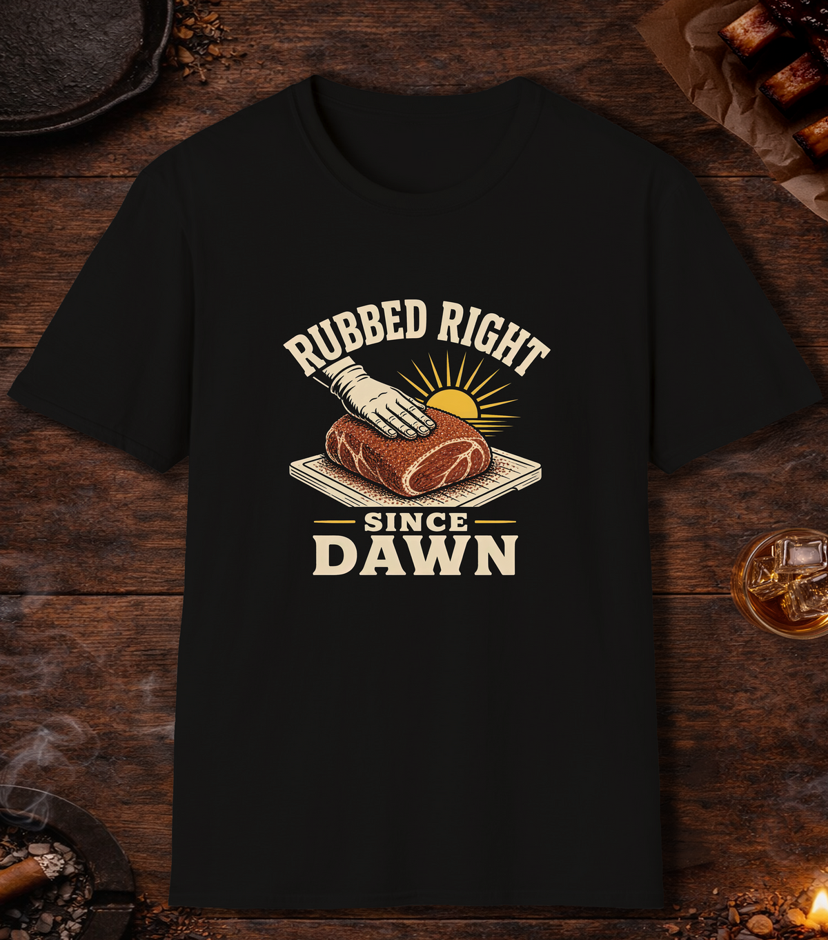 Rubbed Right - Black