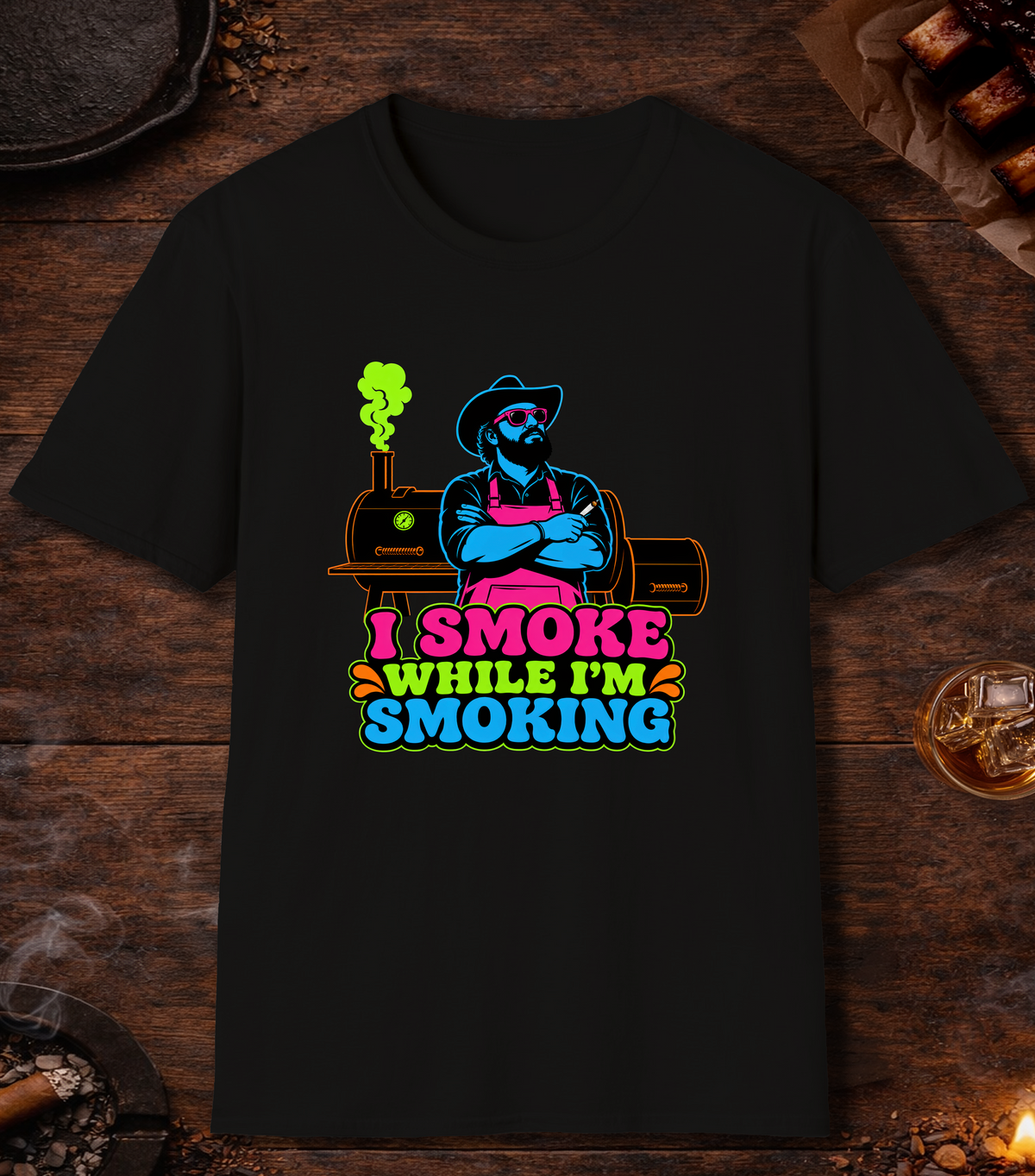 Smoke While Smoking - Black