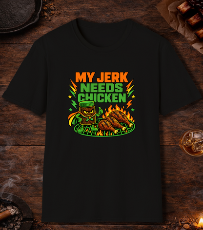 Jerk Needs Chicken - Black