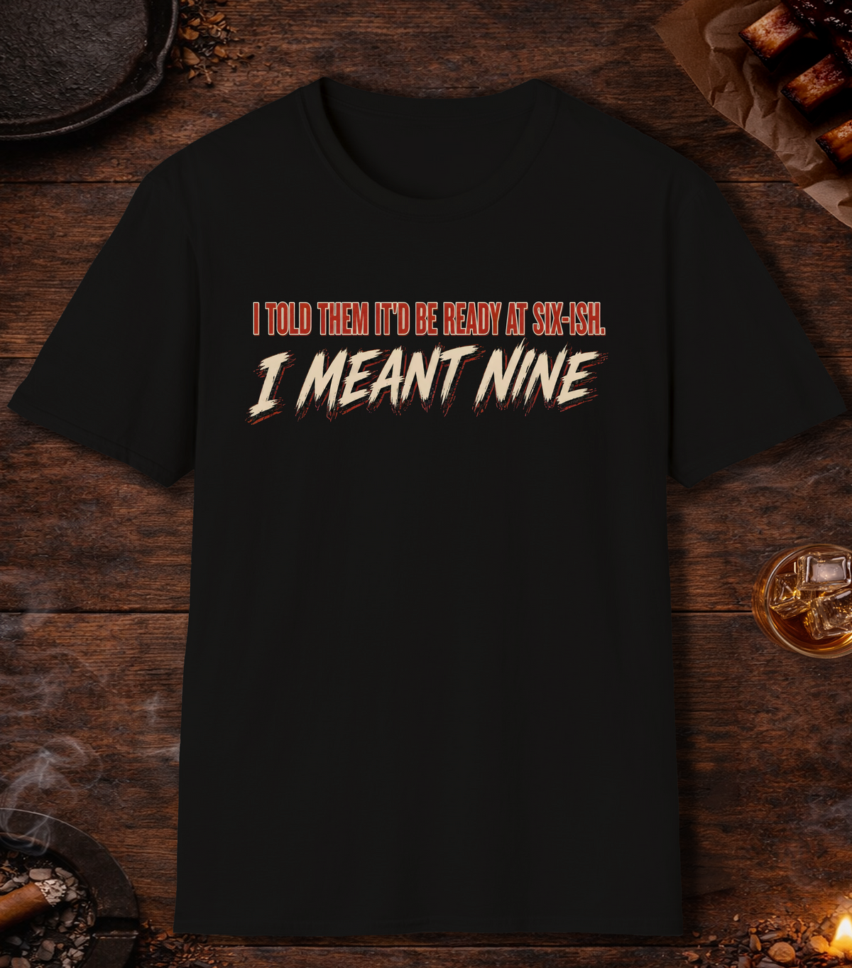 I Meant Nine - Black