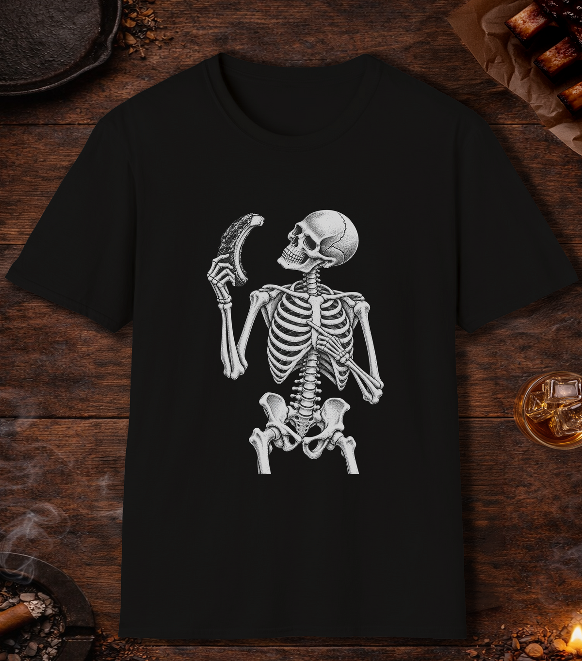 Skeleton Rib - Black