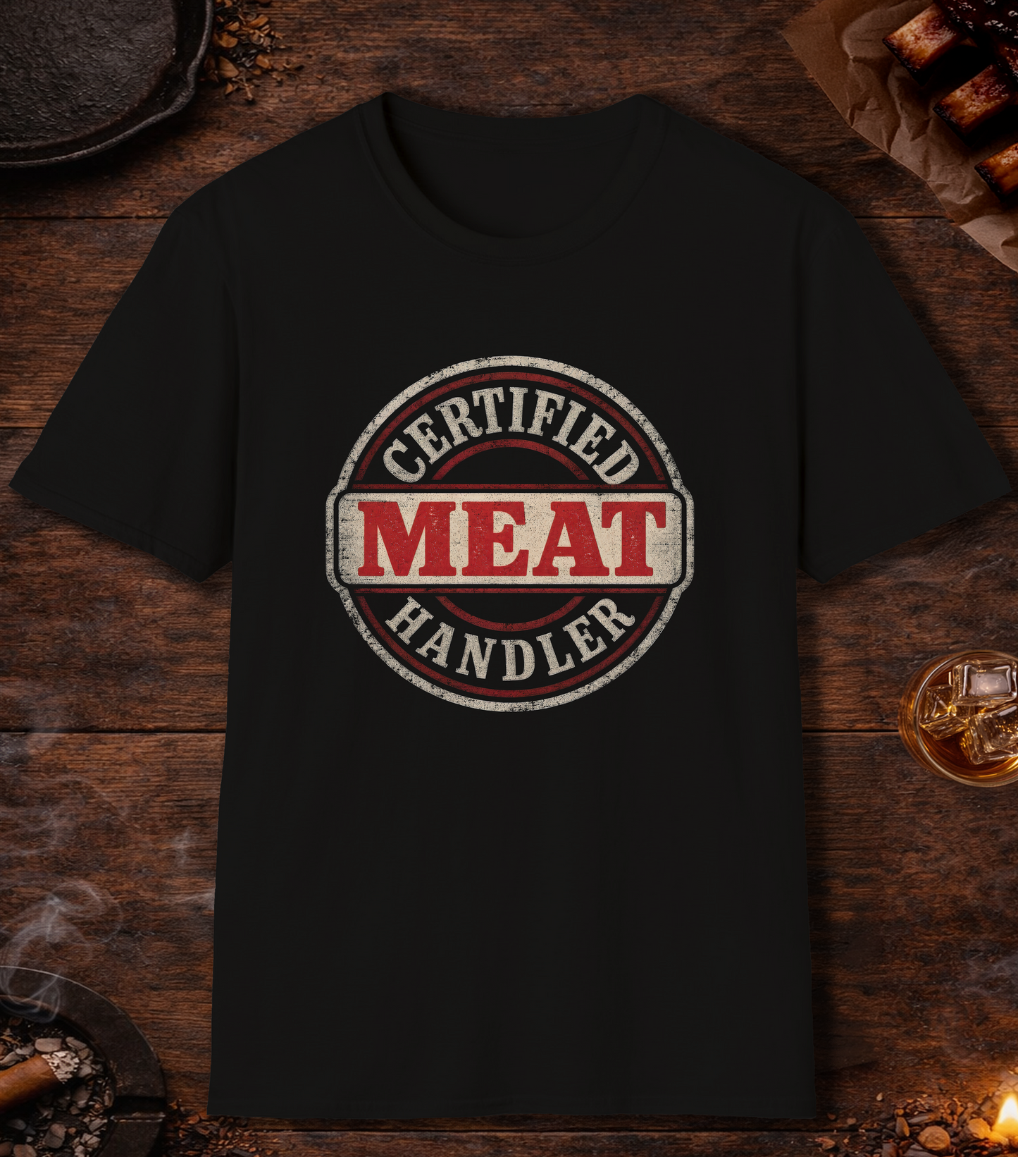 Meat Handler T-Shirt - Black