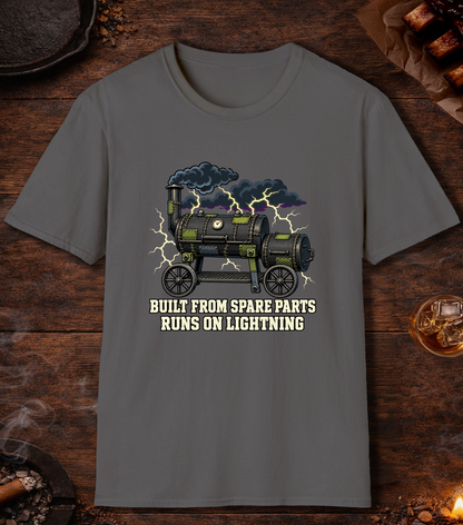 Runs on Lightning - Charcoal