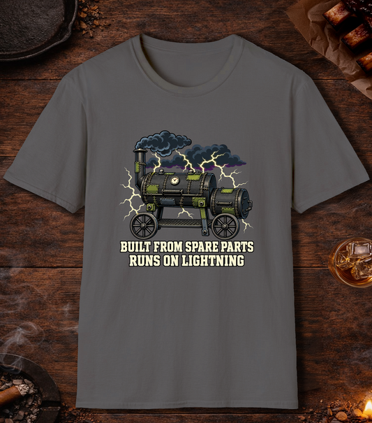 Runs on Lightning - Charcoal