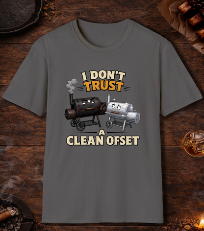 Don't Trust a Clean Offset T-Shirt - Charcoal