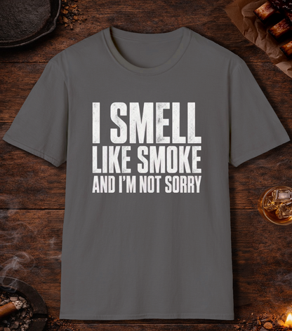 I Smell Like Smoke T-Shirt - Charcoal