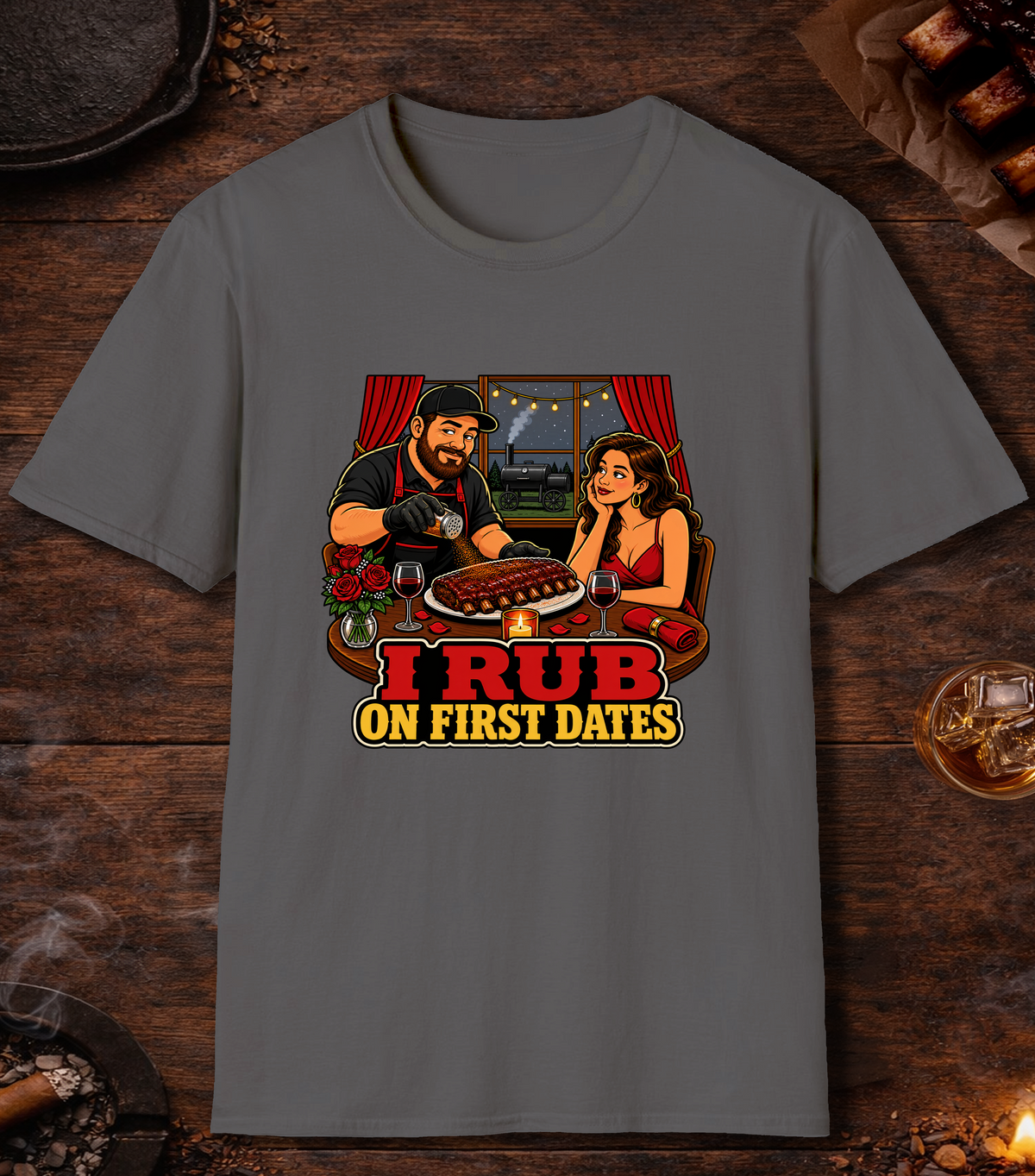Rub First Dates - Charcoal