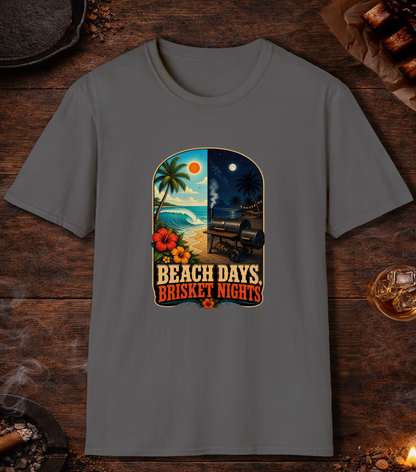 Beach Days T-Shirt - Charcoal