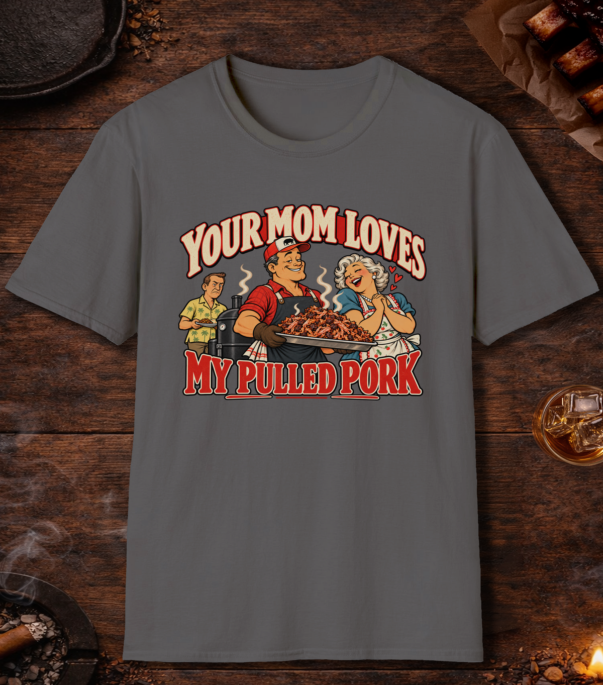 Your Mom T-Shirt - Charcoal