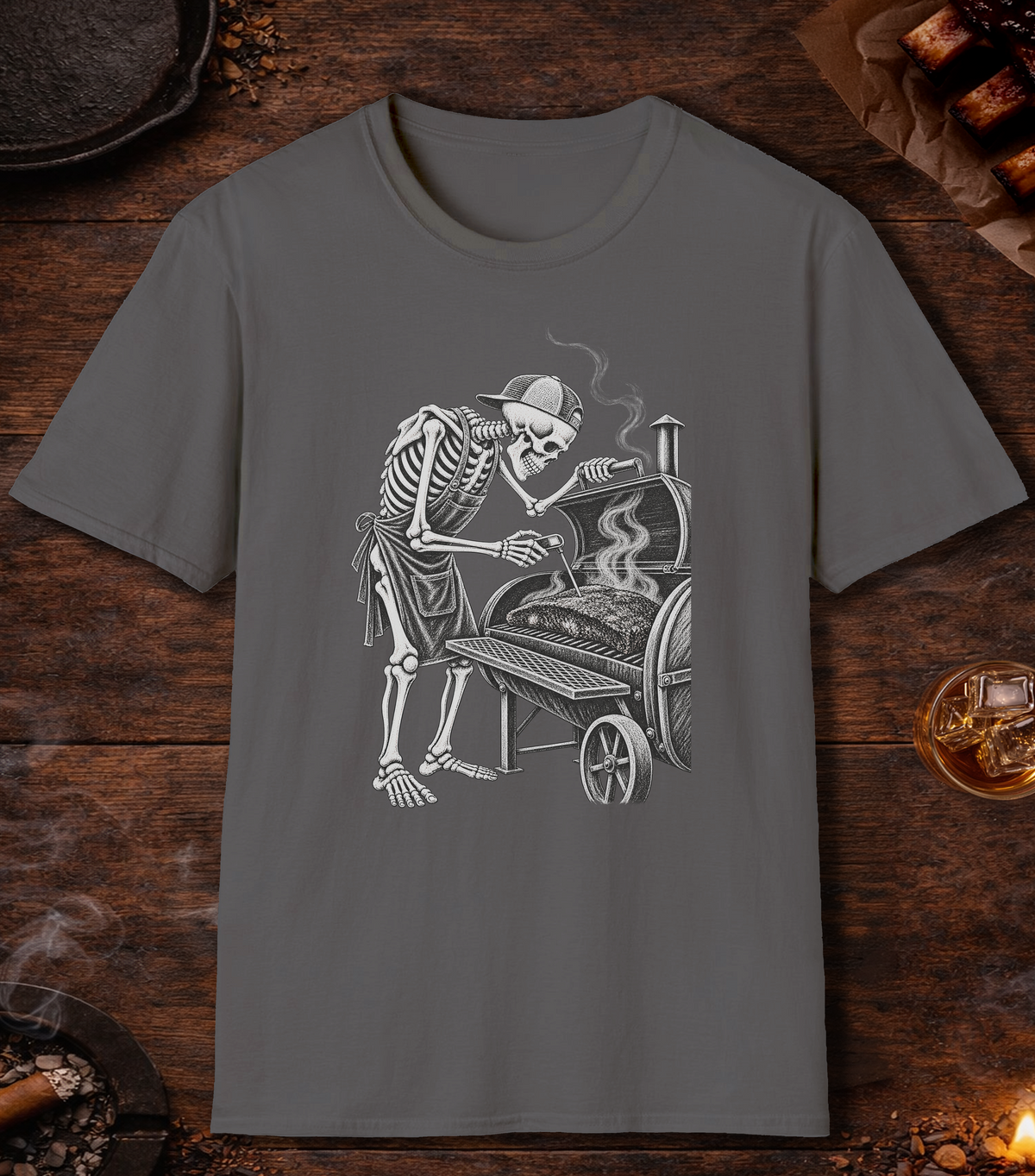 Skeleton Temp - Charcoal