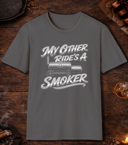My Other Rides a Smoker T-Shirt - Charcoal