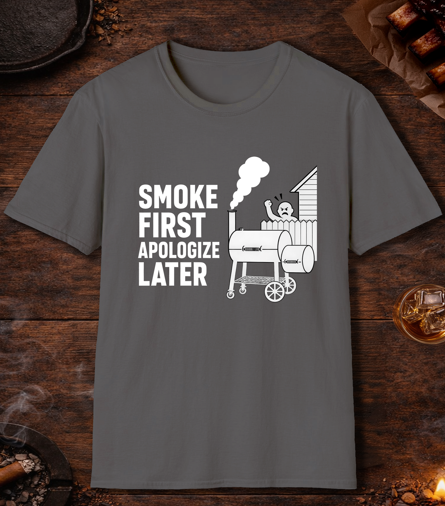 Smoke First Apologize Later - Charcoal