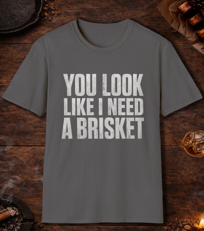 I Need a Brisket T-Shirt - Charcoal