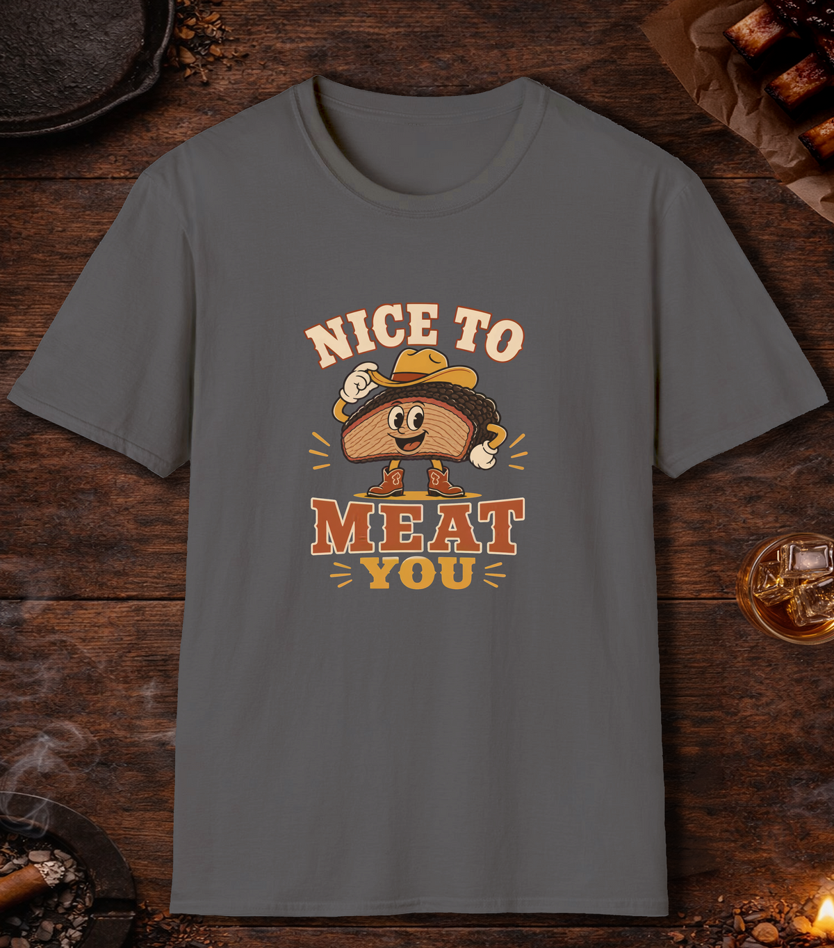 Nice to Meat You - Charcoal