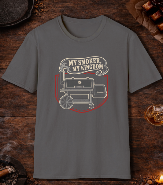 My Smoker My Kingdom T-Shirt - Charcoal