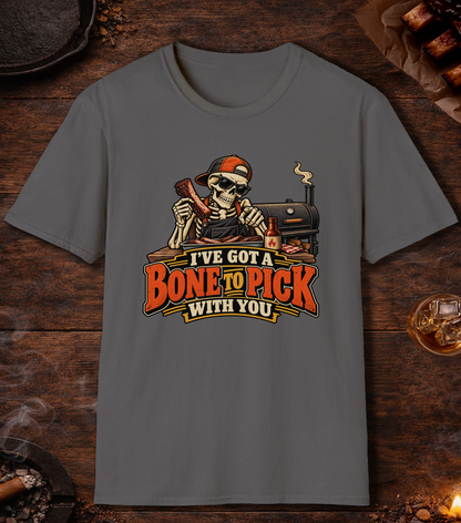 Bone Pick - Charcoal