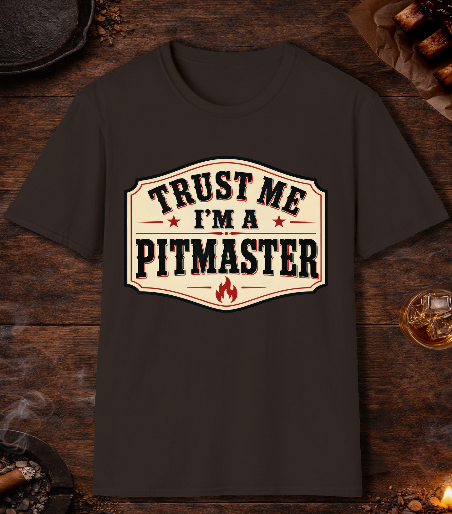Trust Me T-Shirt - Dark Chocolate