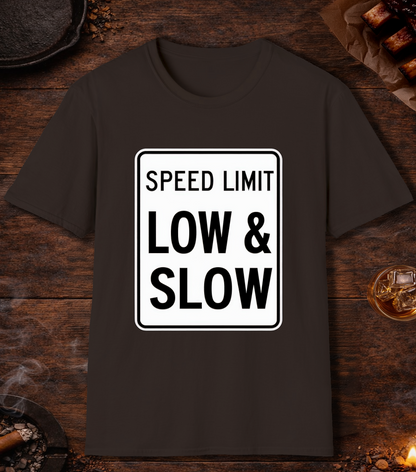 Speed Limit Low Slow T-Shirt - Dark Chocolate